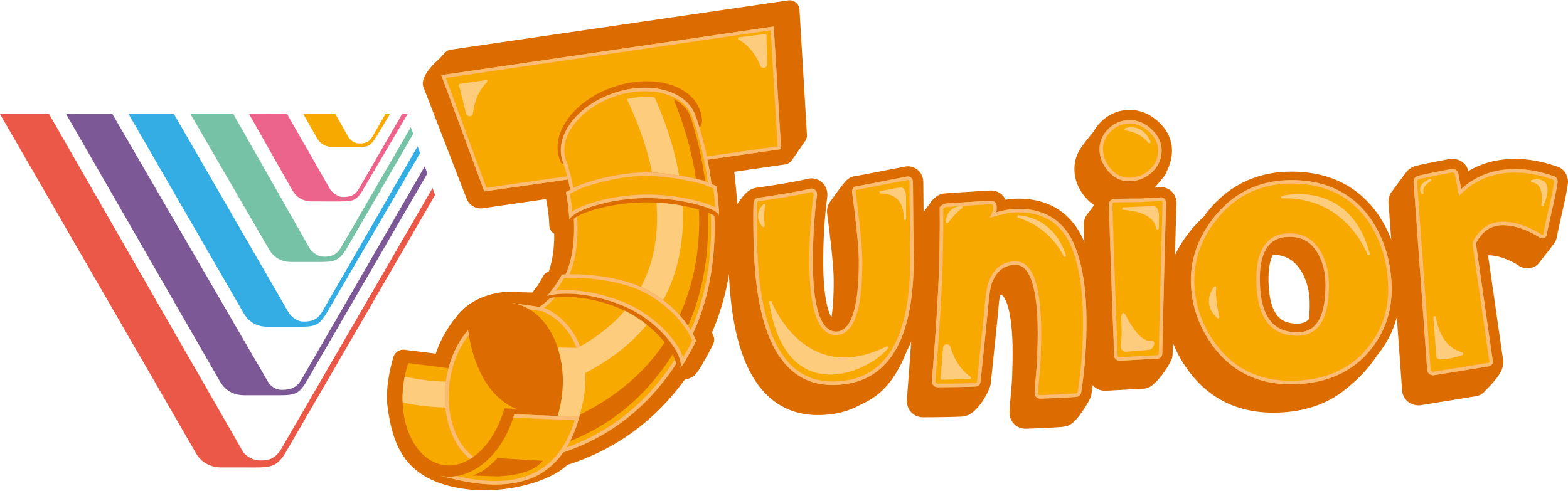 Orange V Junior logo